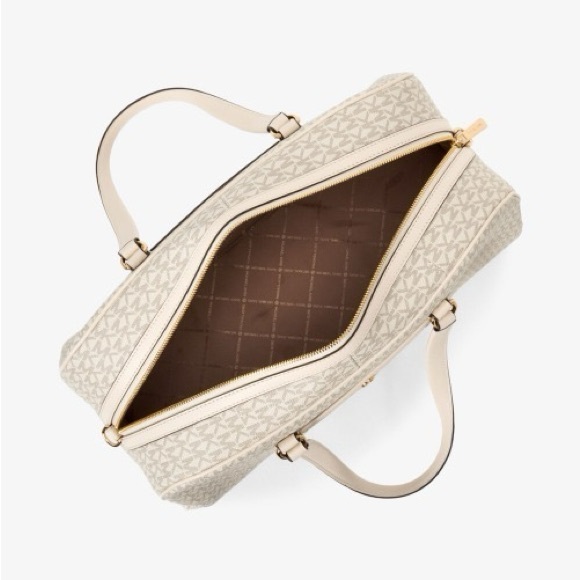 Michael Kors Heritage Extra-Large Logo Weekender Bag NEW - Picture 4 of 4